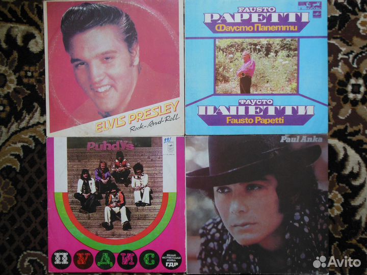 Led Zeppelin;McCartney;Elvis Presley;Puhdys;Anka