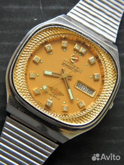 Часы Ситизен Япония citizen автоподзавод обслужены