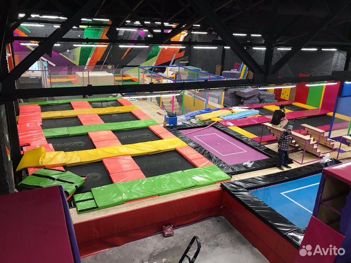 Батутная арена ба-2, детская игровая зона