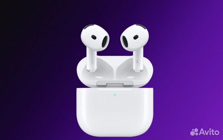 Apple airpods 4 с шумоподавлением