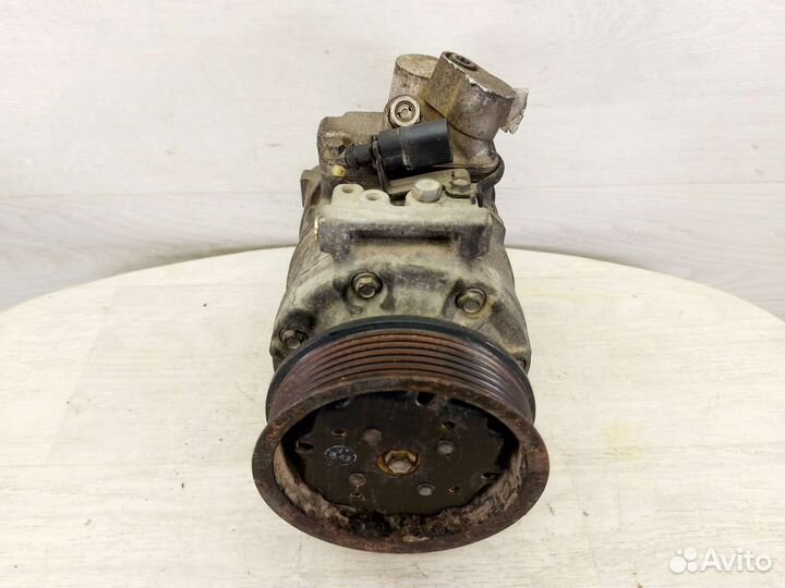 Компрессор кондиционера Porsche Cayenne 955. 3,2