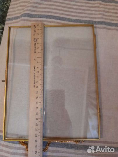 Стеклянная рамка