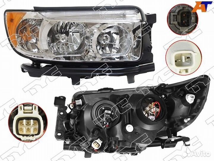 Фары Subaru Forester