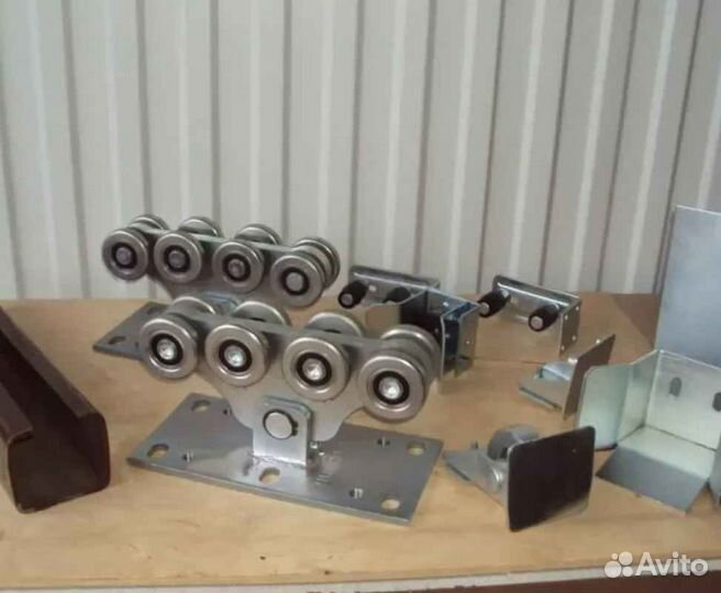 Ролики для ворот установка 1-3 дн