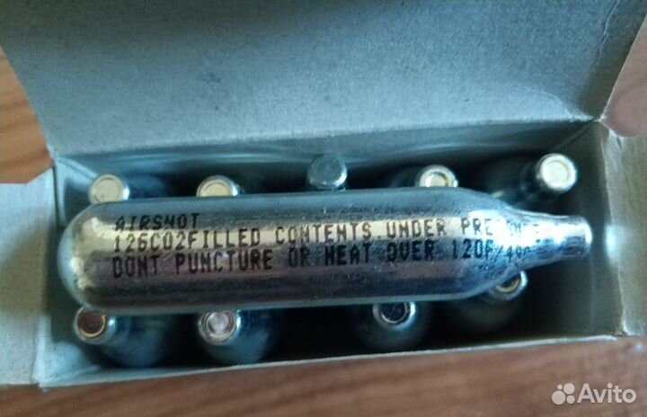 Баллончики CO2,12гр