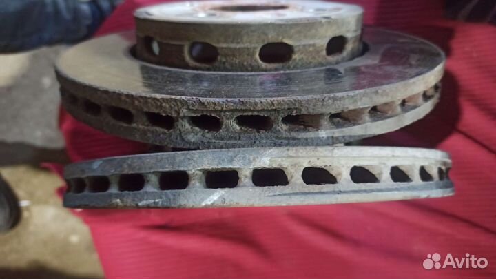 Диски тормозные kia spectra передние и задние