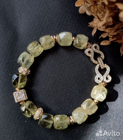 Браслет с цитрином