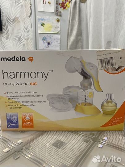 Молокоотсос medela ручной