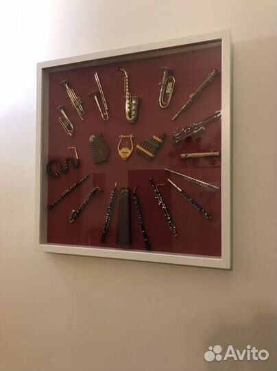 Музыкальные инструменты, панно