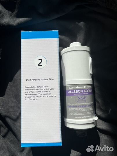 Сменный фильтр №2 для ионизатора воды Dion Special