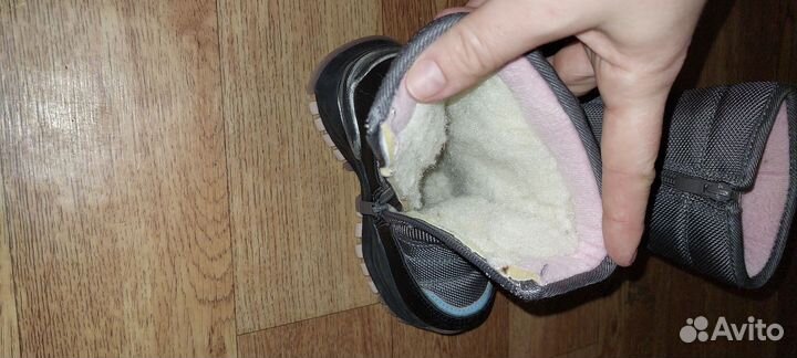 Сапожки зимние детские р 25