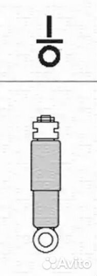 Magneti marelli 356156070000 6156G Амортизатор зад