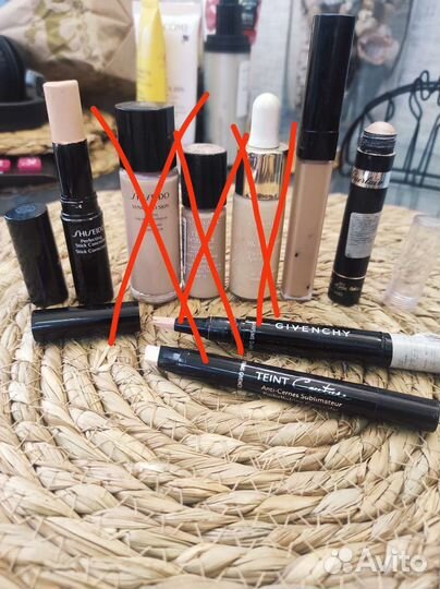 Косметика Dior Chanel Lancom YSl пакетом люкс