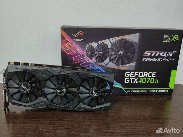 Asus Strix 1070 ti 8 Gb