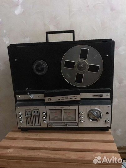 Катушечный магнитофон астра 110