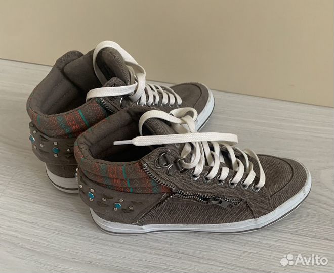 Ботинки тканевые