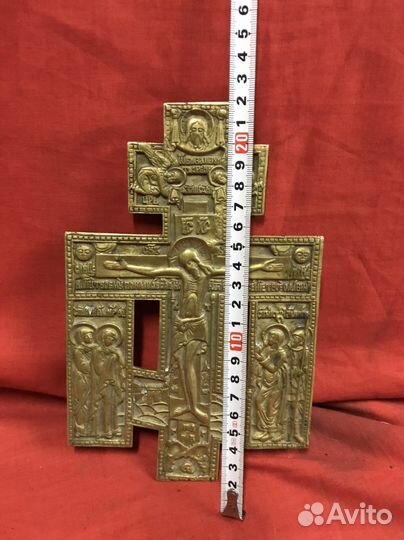 Крест бронза конец 19 начало20 века