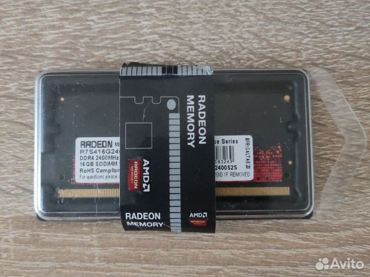 Оперативная память radeon ddr4 16gb 2400