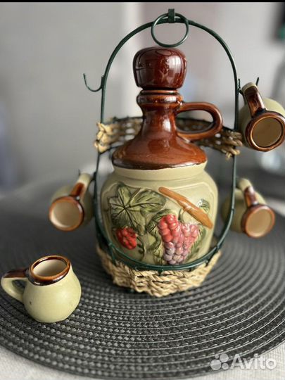 Подарочный набор для вина керамика