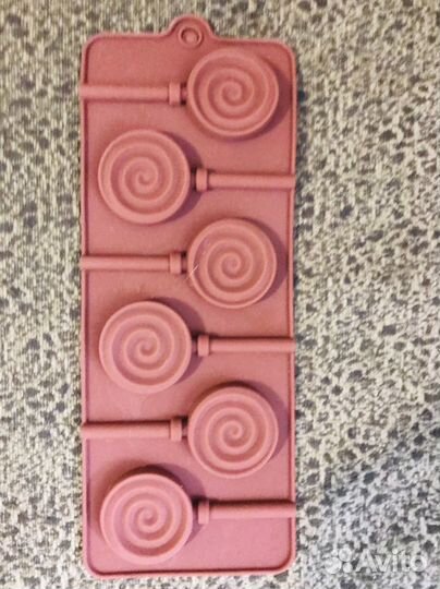 Набор форм силиконовых для леденцов