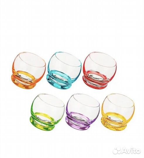 Набор стаканов. Новые. Повреждена коробка