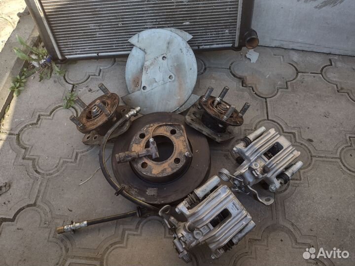 Задние дисковые тормоза (здт) москвич 2141