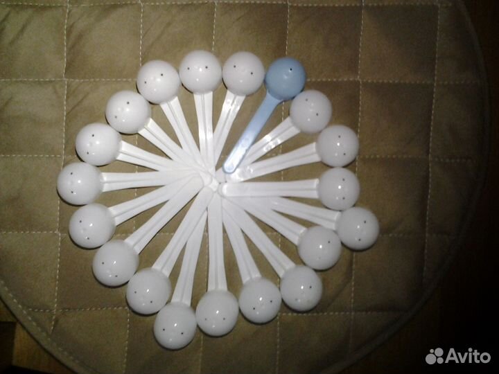 Мерные ложечки, трубочки от соков