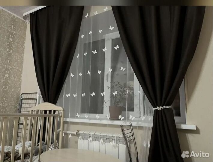 Шторы блэкаут рогожка