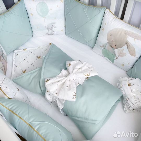 Бортики в кроватку