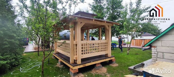 Беседка для дачи