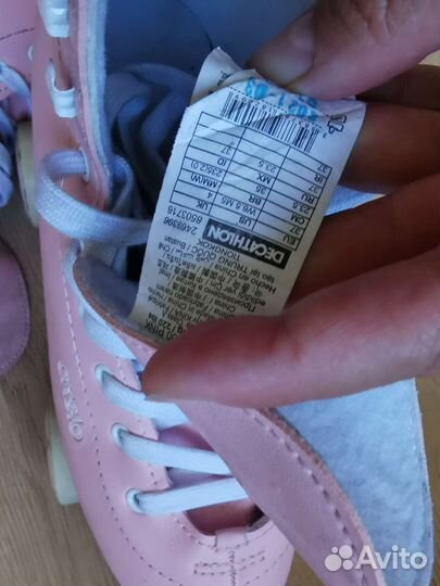 Ролики квады oxelo 36-37 детские женские