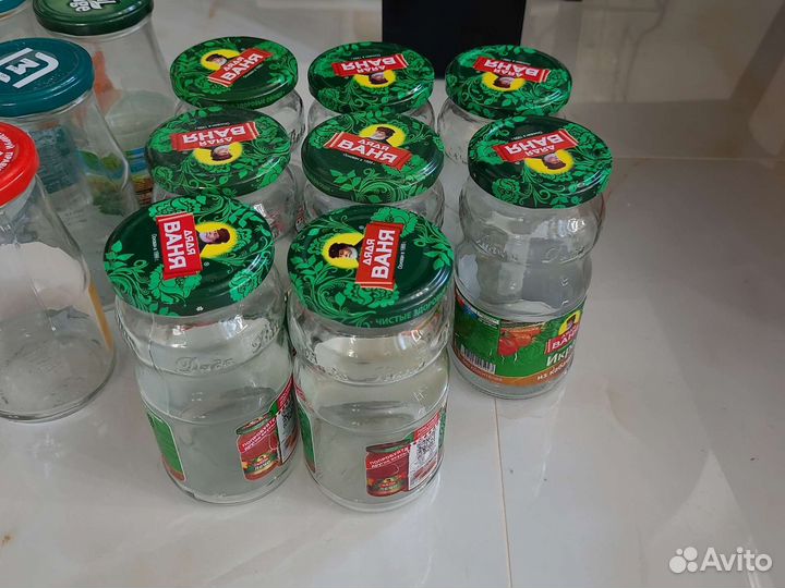 Банки стеклянные