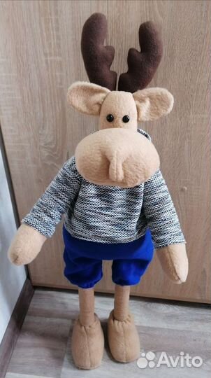 Новогодний /рождественский интерьерный олень