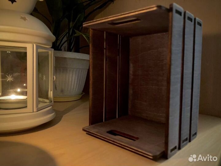 Декоративный деревянный ящик