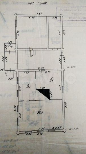 Дом 60 м² на участке 30 сот.
