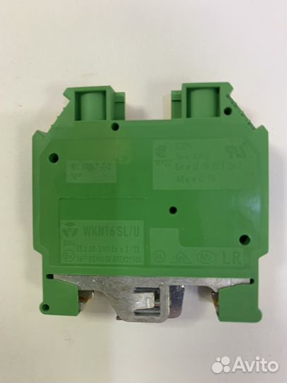 Клемма проходная WKN 16 SL /U 57.516.9055.0