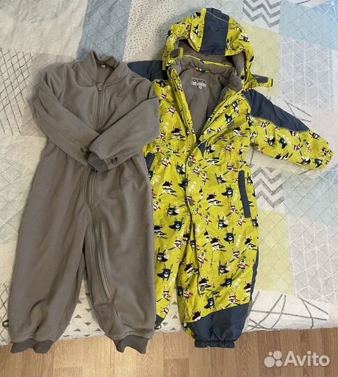 Комбинезон зимний с поддевой