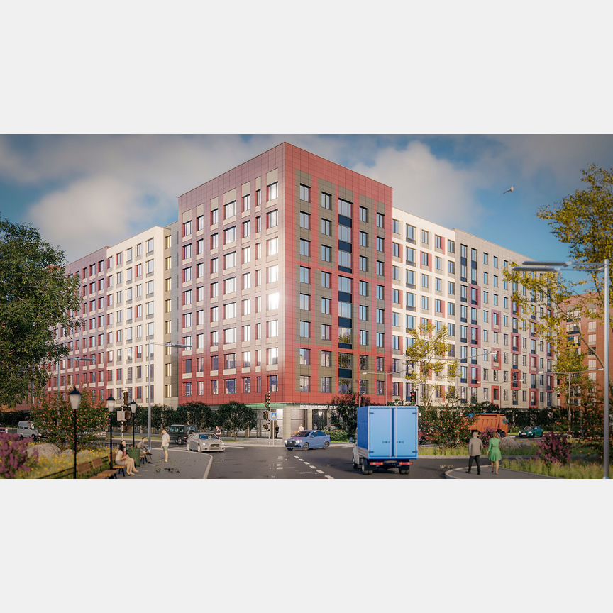 Квартира-студия, 28,3 м², 2/9 эт.