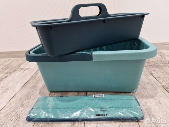 Ведро и швабра с отжимом IKEA pepprig