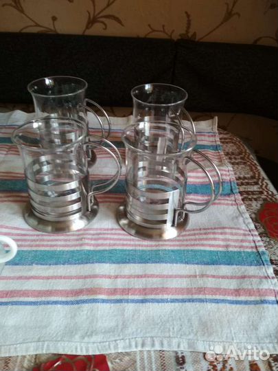 Кружка с подстаканником