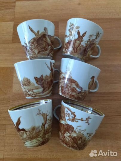 Чайно- кофейный сервиз гдр