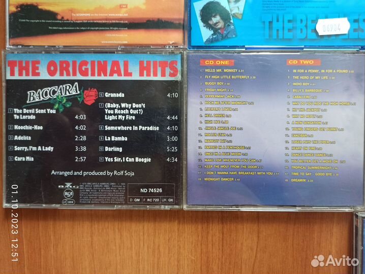 Музыкальные cd диски (часть 2)
