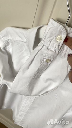 Рубашка белая Benetton