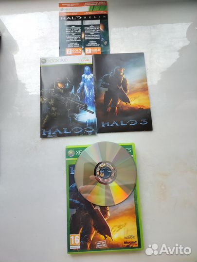 Игры для xbox 360 (halo 3, fable 3)