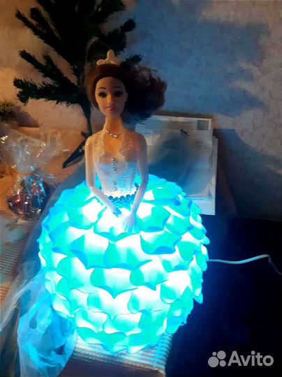 Светильник - кукла