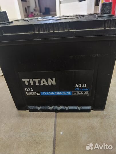 Аккумулятор Титан