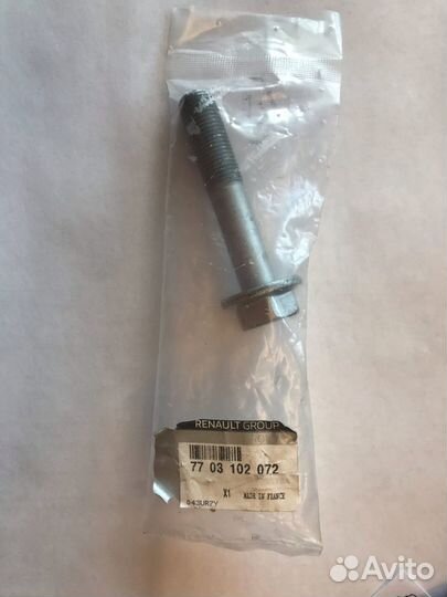 Болт М14 крепления заднего рычага DUS renault 7703