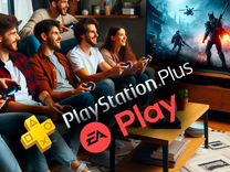 Игры И подписки ps plus, ea play на ps4-5