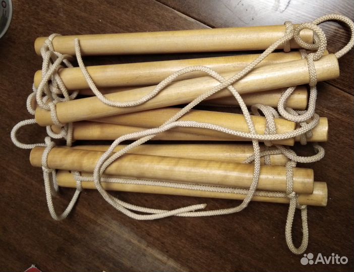 Детская лестница и кольца