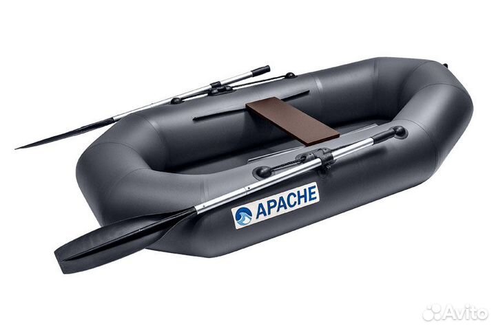 Лодка Apache 260; серая